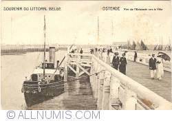 Image #1 of Ostend - Vedere din port spre oraş (Vue de l'Estacade vers la Ville)
