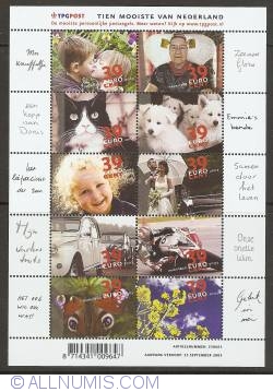 Image #1 of Ten Most Beautiful of the Netherlands Block 2003