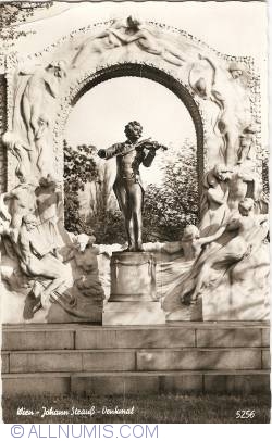 Viena - Monumentul lui Johann Strauss