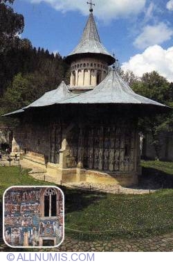 Image #1 of Voroneț Monastery - The monastery and a painting from 1547