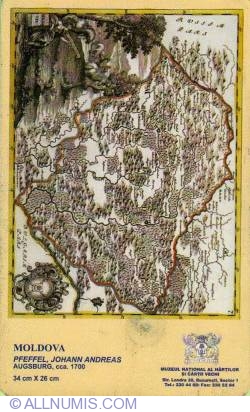Image #1 of National Museum of Maps and Old Books (12) - Map of Moldova