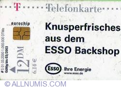 Telefonkarte 2000 - Esso Backshop (Serie S)