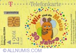 Telefonkarte 2001 - 30 Jahre Sendung mit der Maus (Serie PD)