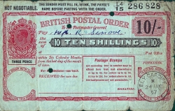 Image #1 of 10 Shillings 1957 (24 mai)