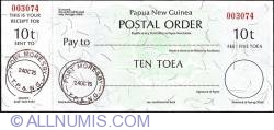 10 Toea 1975 (24th. of October).