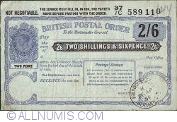 Image #1 of 2 Shillings & 6 Pence (1/2 Crown) 1955 (26th. of April)