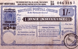 1 Shilling 1955 (19 December).