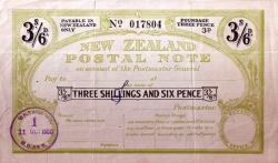 3 Shillings & 6 Pence 1950 (11 October)
