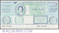 50 Pence 1998.