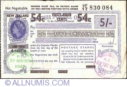 54 de Centi pe 5 Shillings 1968