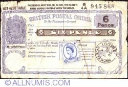 6 Pence 1956 (10th. of December)